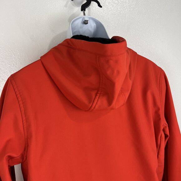 Superdry Jacket Men Large Red Black Zip Up Windbreaker Honeycomb Lined Outdoor - Picture 12 of 16